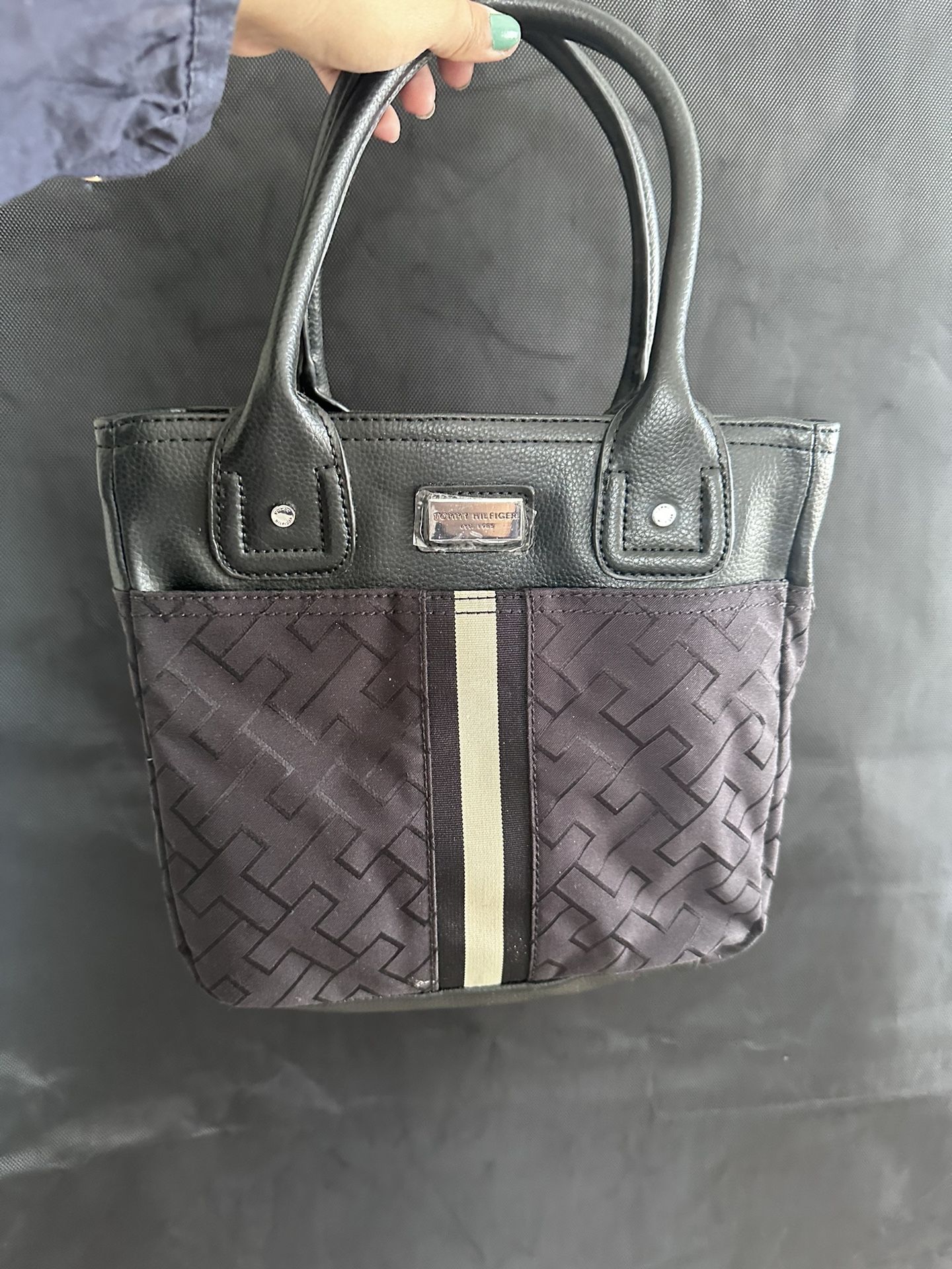 Tommy Hilfiger Black Tote New