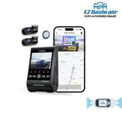 Viofo A229 Pro 3-Channel Dash Cam – Front + Rear + Interior Protection