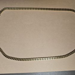 14kt Gold Cuban Link Curb Necklace 5mm