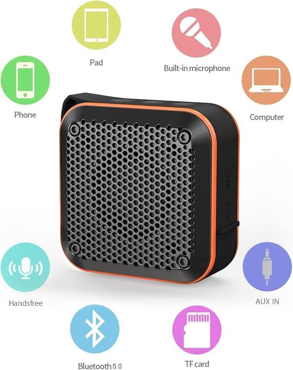 Small Portabe Wireless/Bluetooth Speaker 