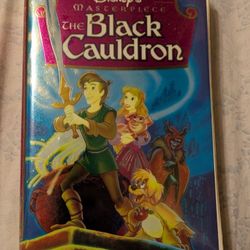 The Black Cauldron Vhs