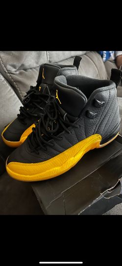 Jordan 12 Yellow And Black