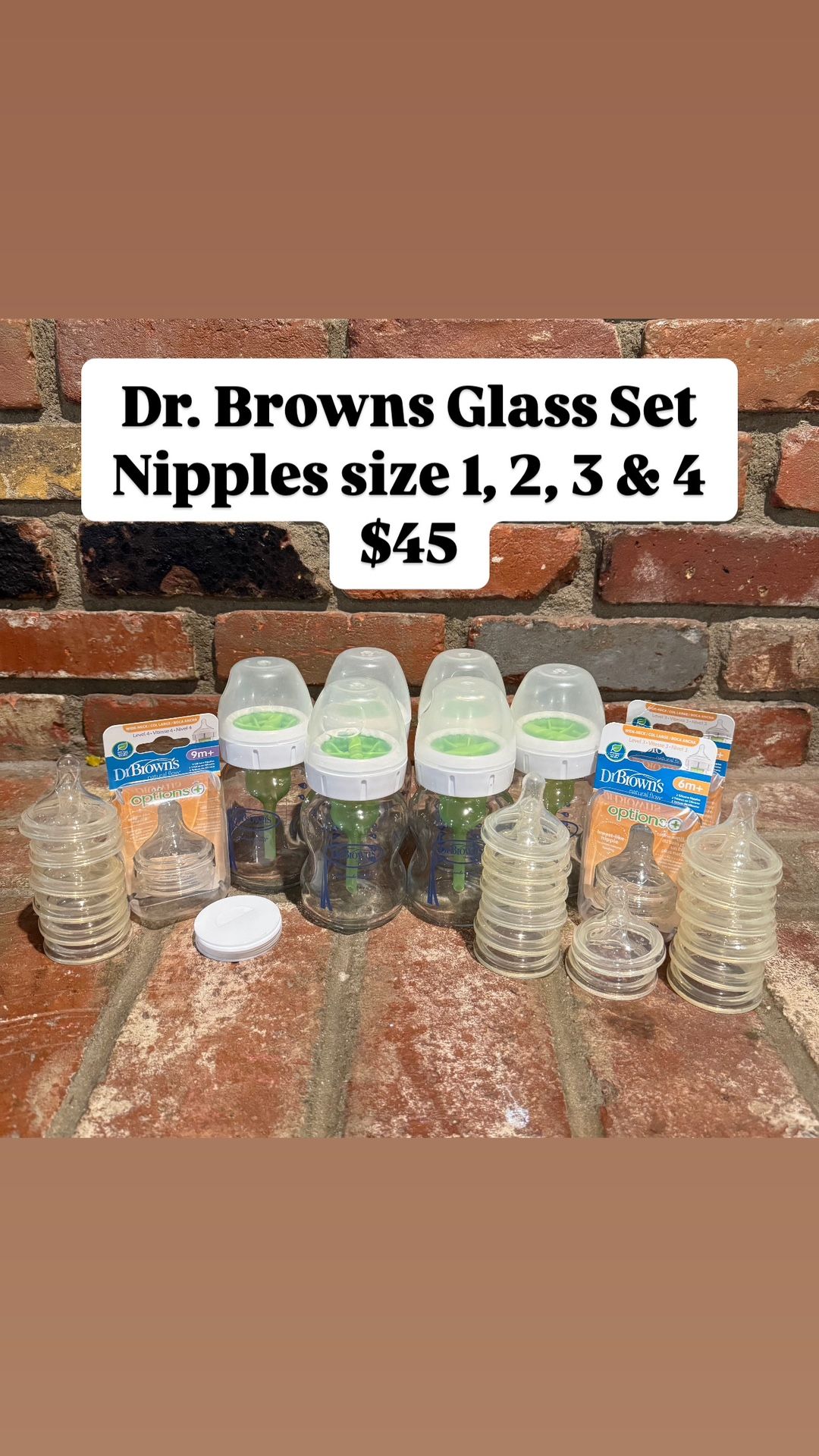 Glass Bottle Set