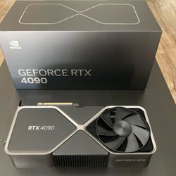 Nvidia GeForce RTX 4090 Founder’s Edition 24GB GDDR6X. 