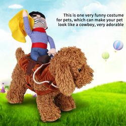 Halloween Cute Pet Dog Cowboy Funny Soft Puppy Costume size L