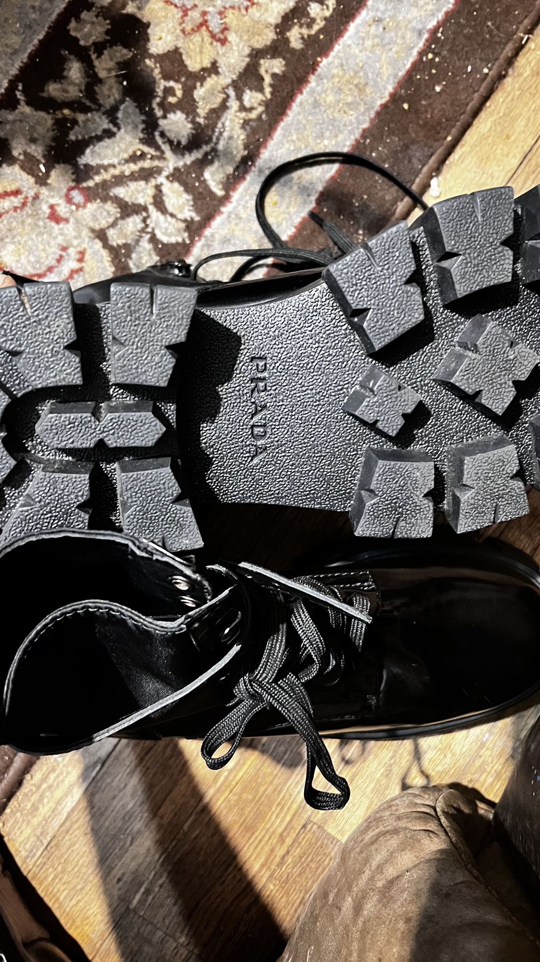 Prada Monolith Boots