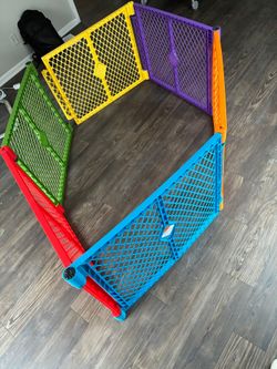Baby colorful playpen