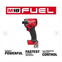 Milwaukee Fuel M18 1/4 Hex Impact Driver 
