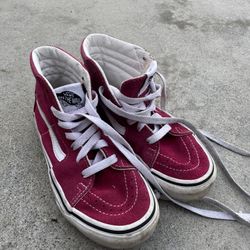 Mid Top Suede Toe Kids Vans Size 1.5