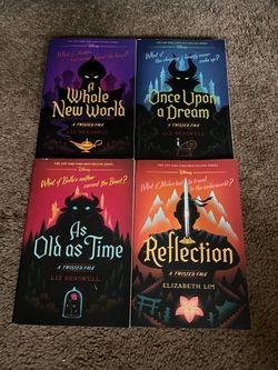 Disney A Twisted Tale Book Set of 4