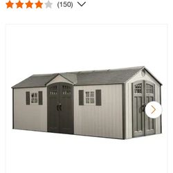 Lifetime
20 ft. x 8 ft. Resin Garden Building Shed