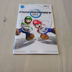 Manual For Mario Kart Wii
