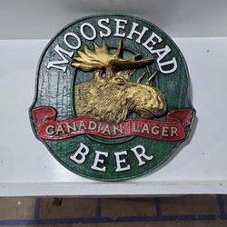 Moosehead Beer Sign 3D
