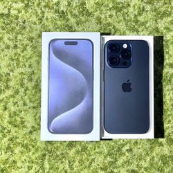 iPhone 15 Pro | 128GB | Blue Titanium | Factory Unlocked