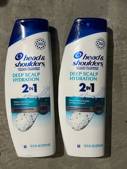 New unopened Head & Shoulders Deep Scalp Hydration 2-in-1 – 2 Pack