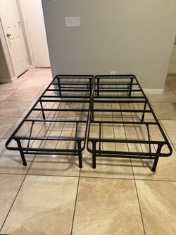 Full size metal bed frame