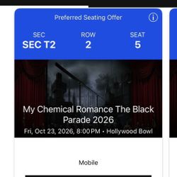 My Chemical Romance Tickets 