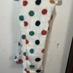 New Polka dot warm wool pajama size 12