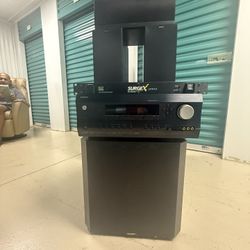 🔊 Home Theater System – Klipsch + Subwoofer + Receiver + Power Filter