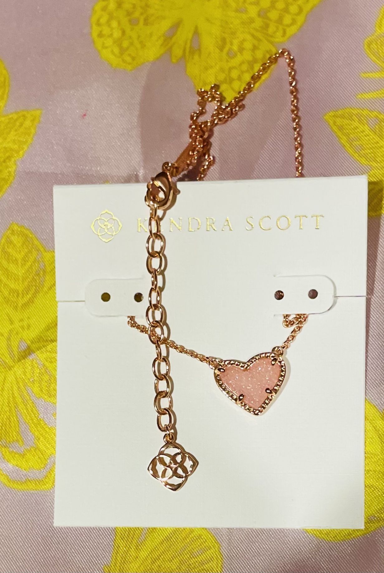 Ari Heart Gold Pendant Necklace 