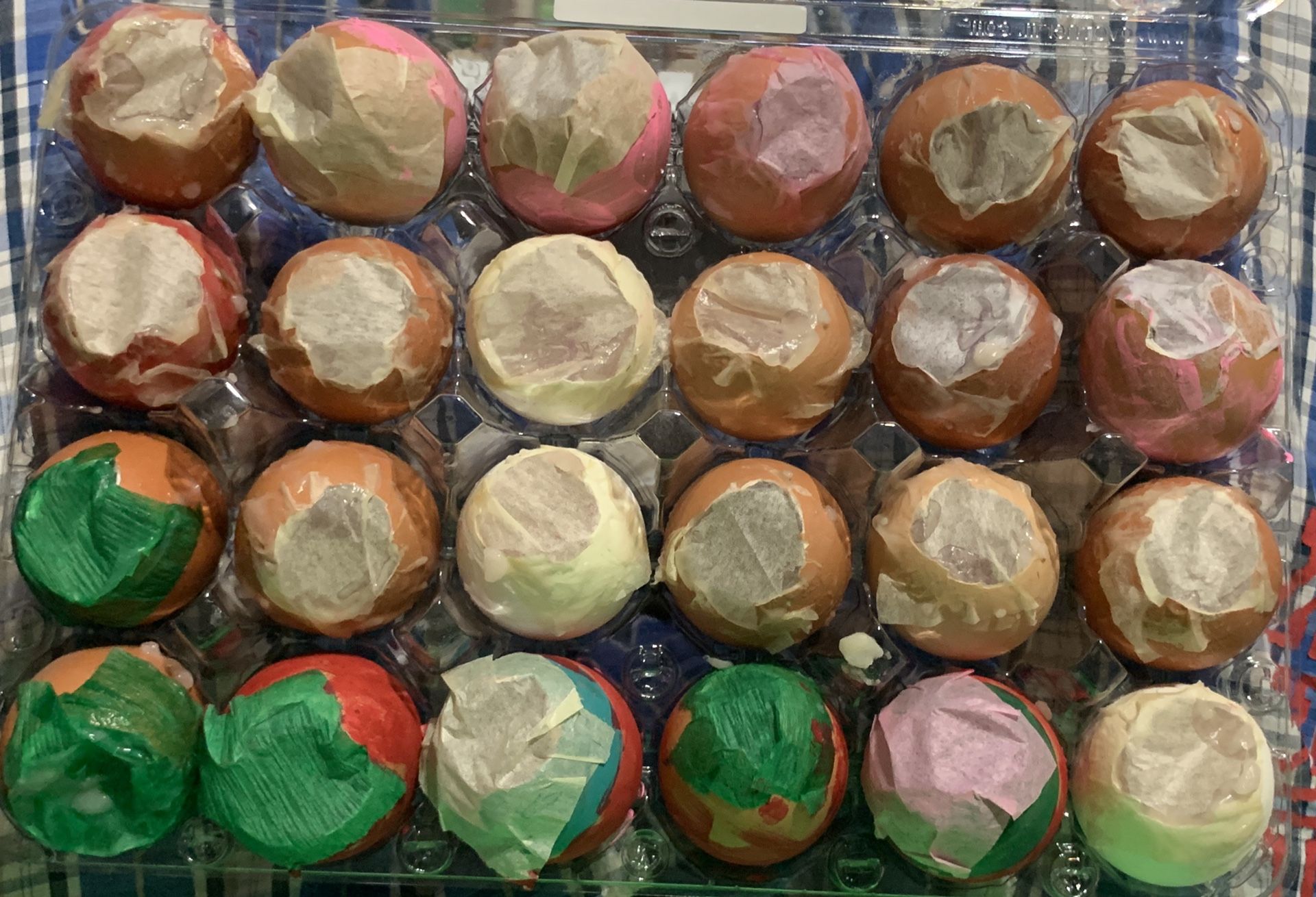 🎉Organic Easter eggs 🐇🥚filled with Confetti and flour