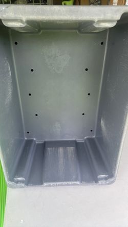 22- Plastic Bins 26in long x 18.1/2 in wide x10.1/2 tall