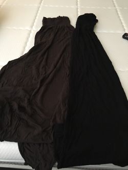 Maxi tube-top dresses