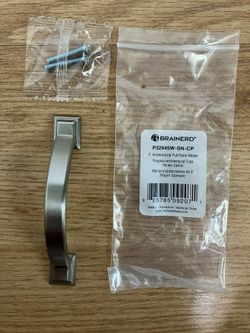 Brainerd 3" Architectural Satin Nickel Pull