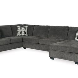 Ashley furniture gray sectional 