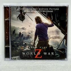 World War Z Movie Soundtrack CD OST, 2013 - Zombie Film Music, Brad Pitt