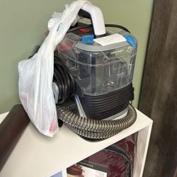 Hoover Portable Carpet Cleaner With Attachments