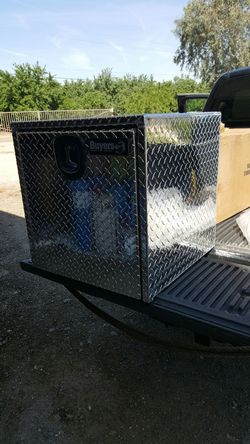 2 new Diamond plated tool boxes Aluminum