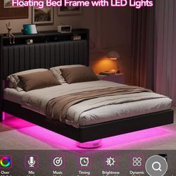 Frame bed, queen, size