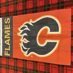 Brand New Calgary Flames Banner Flag 