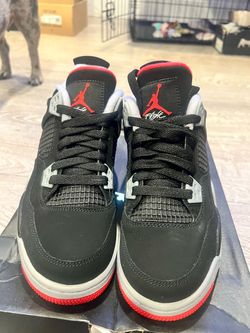 AIR JORDAN RETRO 4 BRED 6Y