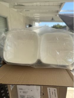 Small hinged containers 500 count