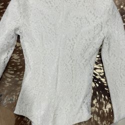 White Lace Bodysuit 