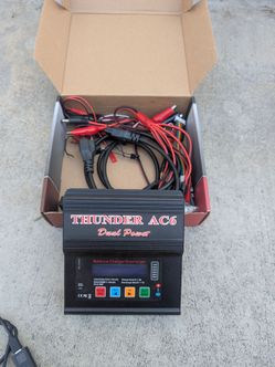 Thunder AC6 Dual Power RC Battery Balance Charger