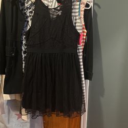 XXL Black Dress 