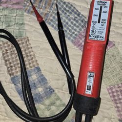 Knopp Vintage Voltage Meter Tester NO Flaws  SEE All Pics