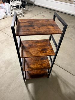 4 tier bookshelf for office area