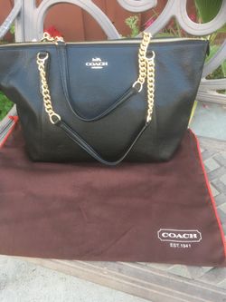 New Authentic leather Coach Handbag