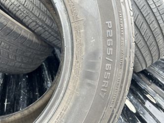 4 Tires 265/65R17