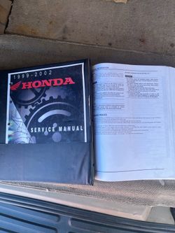 Original Honda Blackbird Shop Service Manual