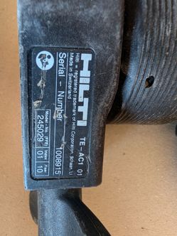 Hilti Right Angle Adapter for Roto hammer