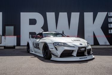 ToyotaSUPRA LBWK Body kit Engine Cover Post-spoiler spoiler