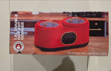 Chef's Counter 1.8L Double Hot Pot Cooker