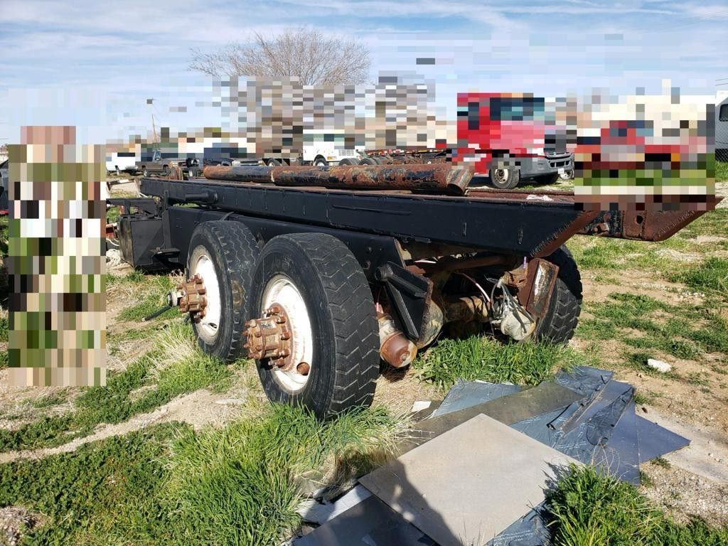 Rolloff Unit with Axles Reeving