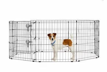 Puppy, Dog, Pet playpen with cover 24” height