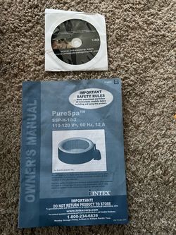 Intex pure spa